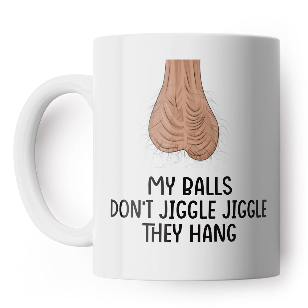 Balls Don't Hang Bollocks Mug #1 image